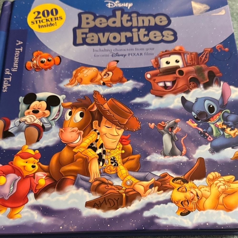 Disney Bedtime Favorites Book -